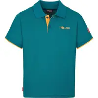 TROLLKIDS Kid's Bergen Polo XT Maglia polo Bambini (116, turchese)