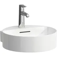 Laufen VAL Lave-mains, encastré, sans robinetterie, sans trop-plein, 400x425mm, H8112817571121, H8112817571121