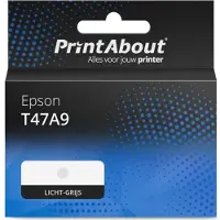 PrintAbout Cartuccia compatibile Epson T47A9 - Grigio chiaro