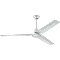 WESTINGHOUSE Ventilatore da soffitto Industrial, argento, silenzioso, 142 cm