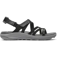 Merrell Women's Harbor Backstrap Sandali Donna (36, grigio/nero)