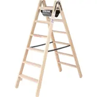 MUNK Günzburger Steigtechnik Scaletta in legno 2x6 gradini