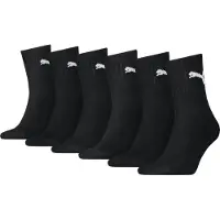 Puma Calzini SHORT X6 uomini - Nero - 39 / 42