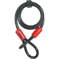 ABUS Ultimate 420K Lucchetto per bicicletta (Bügelhöhe 230 mm, grigio)