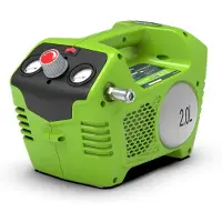 Greenworks Compressore d'aria a batteria GD24AC senza batteria 24 V 4100302