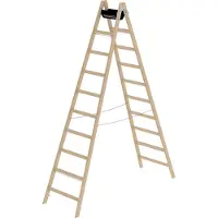 MUNK Günzburger Steigtechnik Scaletta in legno 2x10 pioli