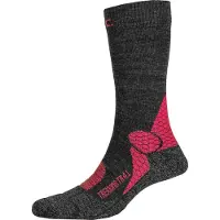 P.A.C. Women's 4.1 Trekking Merino Stability Calze da trekking Donna (35-37, nero)