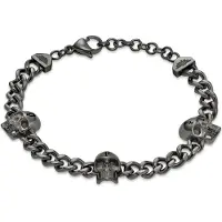 Police Bracciale Nero Uomo Vertex — Bracciale