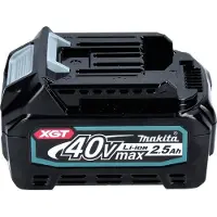 Makita GA 047 GD1 Smerigliatrice angolare a batteria 40 V max. 125 mm X-LOCK Brushless + 1x batteria ricaricabile 2,5 Ah - senza caricabatterie