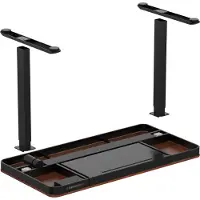 ActiveJet ET119S-CZ/O 120x60, nero, noce, 45 kg, 725 - 1225 mm, legno, forma rettangolare, acciaio