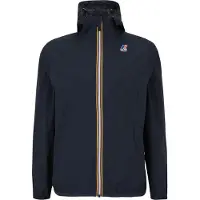 K-way - Giacca antivento impermeabile e traspirante comprimibile - Le Vrai 4.0 Claude Blue Depth per Uomo in Pelle - Taglia L - Blu navy