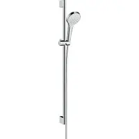 Hansgrohe set doccia CROMA SELECT S Barra doccia a 1 getto Unica'Croma 900 mm, EcoSmart 9 l/min bianco/cromo