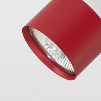 Argon Faretto da soffitto Chloe orientabile 1 luce, rosso