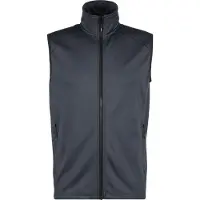 Stoic AlsterbroSt. Stretch Fleece Vest Gilet in pile Uomo (L, blu)