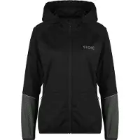 Stoic Women's HelsingborgSt. Performance Hoody Giacca da corsa Donna (L, nero)