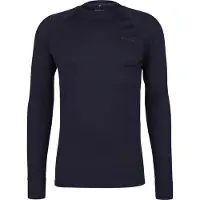 Stoic Merino180 BengtSt. L/S Intimo lana merinos Uomo (XS, blu)