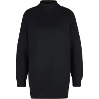 Stoic Women's Heavy MerinoKnit MMXX.Rutvik Turtle Neck Pullover in lana merino Donna (M, nero)