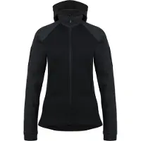 Stoic Women's MerinoFleece335 KuolpaSt. Zip Hoody Giacca in pile Donna (L, nero)