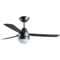 Beacon Lighting Ventilatore da soffitto Beacon con luce Megara titan 122 cm silenzioso