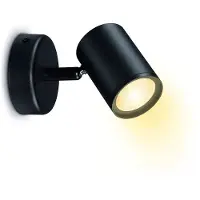 Wiz Imageo Faretto LED a 1 luce 2.700-6.500 K, nero