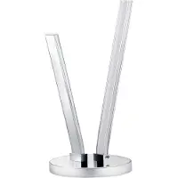 Eglo Lampada da tavolo a LED, ALU, cromo, altezza 37 cm