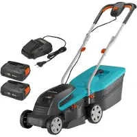 Gardena tosaerba a batteria PowerMax 32/36V P4A Set pronto all'uso