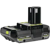 Ryobi - 1 compact lithium+ battery 18V - 2.0 Ah - RB1820C