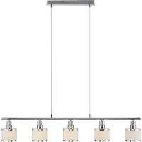 JUST LIGHT Lampada a sospensione Accor, 5 luci