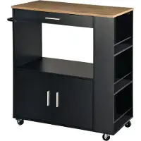Kesper 2589213 Carrello da cucina, grigio/ Carrello di servizio / Carrello