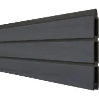 GROEN & JANSSEN GroJa Solid Rombo grigio pietra coestruso 180x30x1,9cm profilo singolo