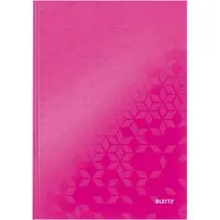 Leitz Wow 80 Fogli Rigatura Orizzontale Din A4 Quaderno Copertina Rigida