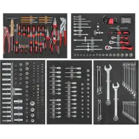 Gedore Set di utensili 5xCT-Moduli 273 pezzi