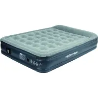 High Peak Smooth Comfort, modello doppio, colore grigio chiaro/grigio scuro, dimensioni 200 x 128 cm