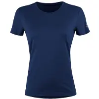 Löffler Women's T-Shirt Merino Light Maglia merino Donna (42, blu)