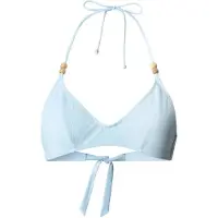 Pepe Jeans per donna. PLB10535 Reggiseno bikini in raso blu (S), Casual, Poliamide