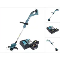 Makita DUR 193 RG Tagliaerba a batteria 18 V 260 mm + 2x batteria ricaricabile 6,0 Ah + caricabatterie