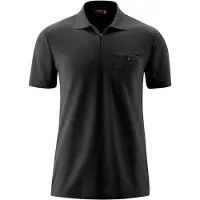 Maier Sports Arwin 2.0 Maglia polo Uomo (L, nero)