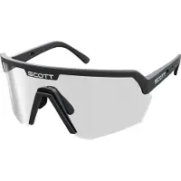 SCOTT Sport Shield S0 (VLT 92%) Occhiali da ciclismo bianco/grigio