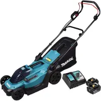 Makita Rasaerba a batteria DLM 330 RG2 18 V 33 cm 30 l + 2x batteria 6,0 Ah + caricabatterie