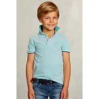 River Woods Custom Fit Cotton Polo Mint Green Taglia: 06 | T-shirt Outlet | Unisex | Ciano