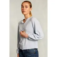 River Woods Light Blue Cardigan With Buttons Blue Taglia: S | Cardigan Outlet | Donna | Blu