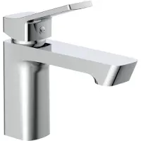 Schutte Miscelatore per lavabo STILO di SCHÜTTE, rubinetto da bagno con scarico a scomparsa, cromo