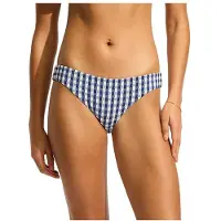 Seafolly Women's Bella Hipster Pant Parte inferiore bikini Donna (34, blu)