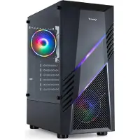 TooQ Case Per Pc Torre Tqgcc102-b Biohazard Atx Argb