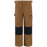 Kamik Kid's Slayer Pantaloni zip off Bambini (122, marrone)