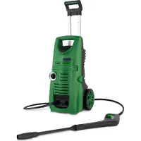 H.Koenig HWP5 idropulitrice / 120 bar / 380 L/h / 40 °C / verde, nero / tubo flessibile da 5 m / 1700 W