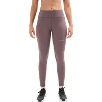 Nnormal Women's Active Tight Leggings da running Donna (L, marrone)