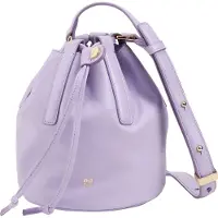 Dudu Toys Filicudi Borsa secchiello Vera Pelle 14 cm viola