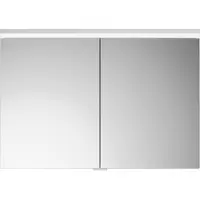 Burgbad Lin20 Armoires de toilette avec éclairage LED, 2 portes, 1000x700x170mm, SPQK100F5395, SPQK100F5395