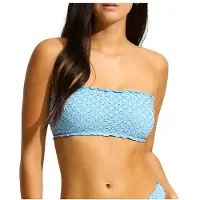 Seafolly Women's Daydreamer Tube Top Parte superiore bikini Donna (34, arancione)
